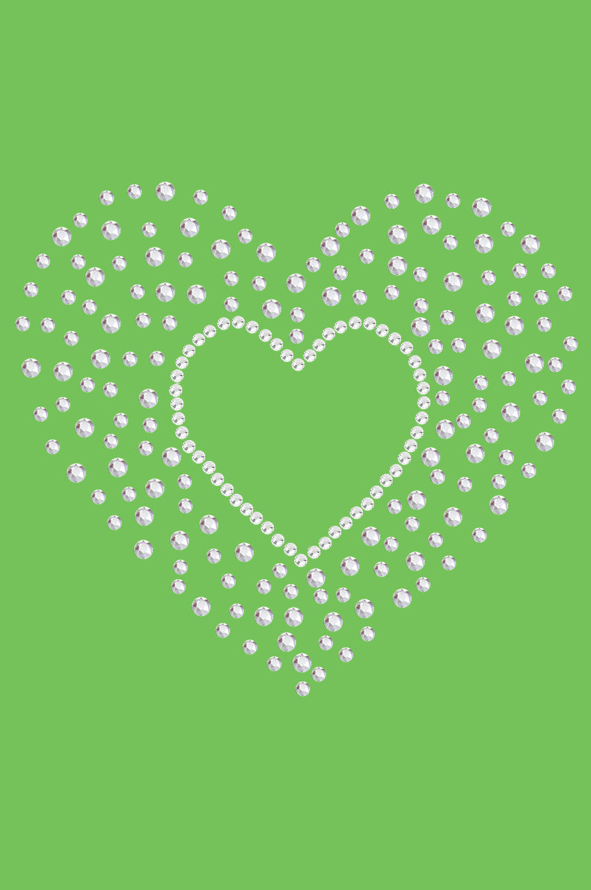 Heart with Scattered Stones Bandanna