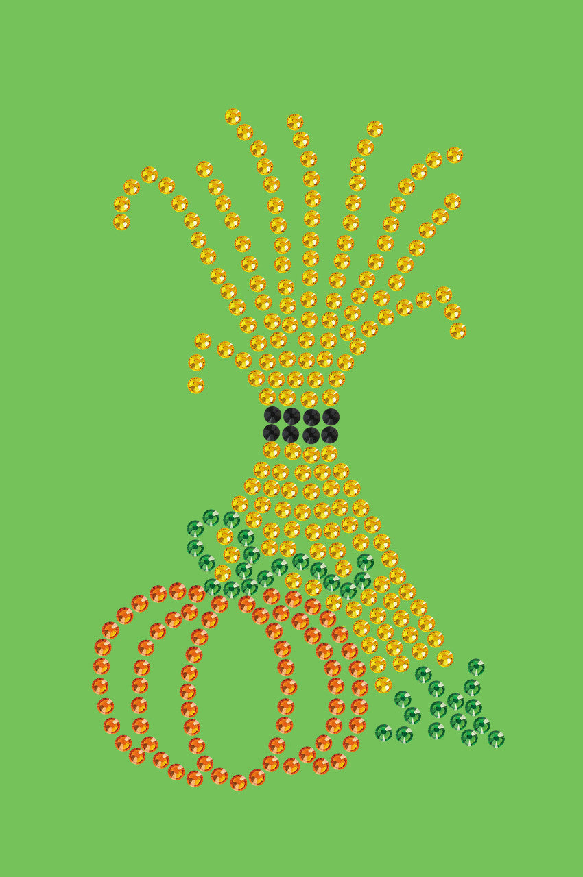 Hay Stack & Pumpkin Bandanna