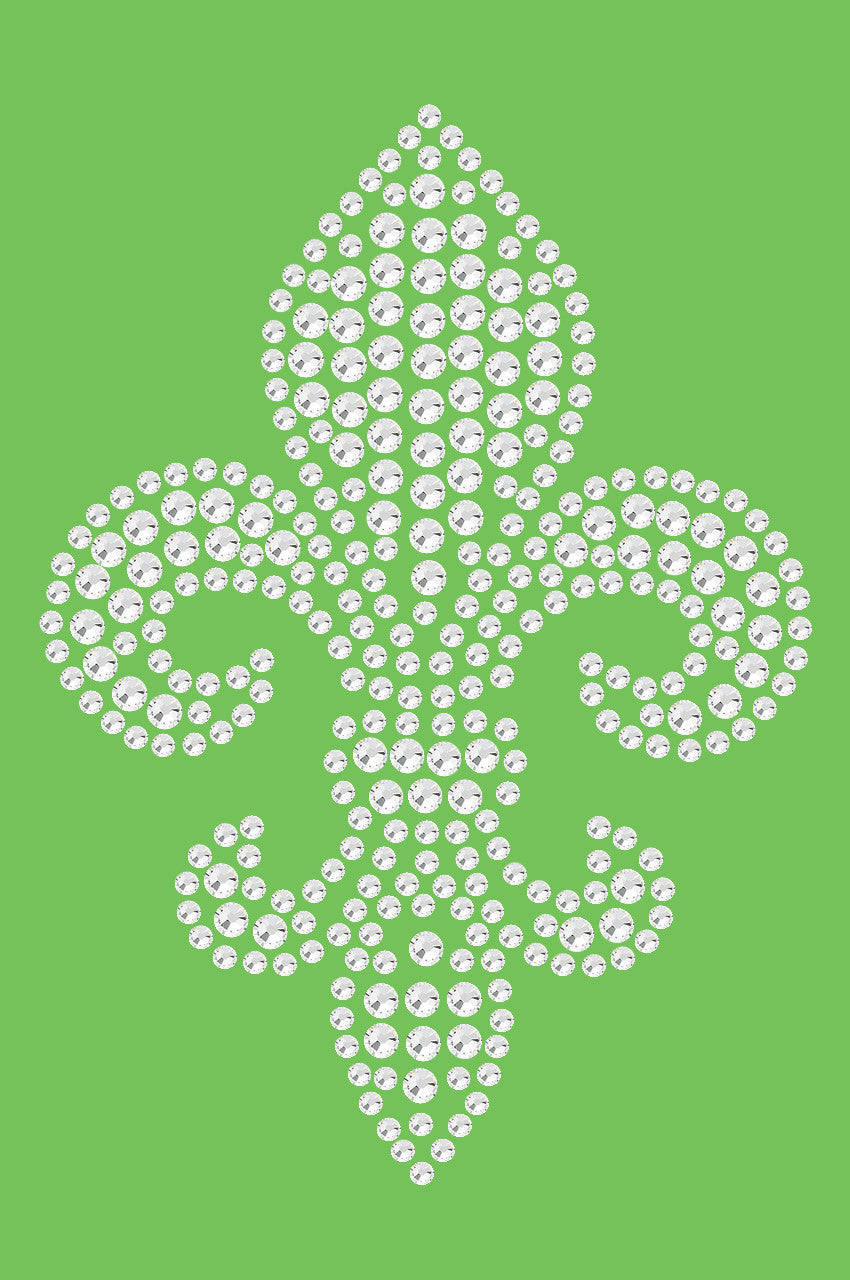 Fleur de Lis (Rhinestone) - Bandanna