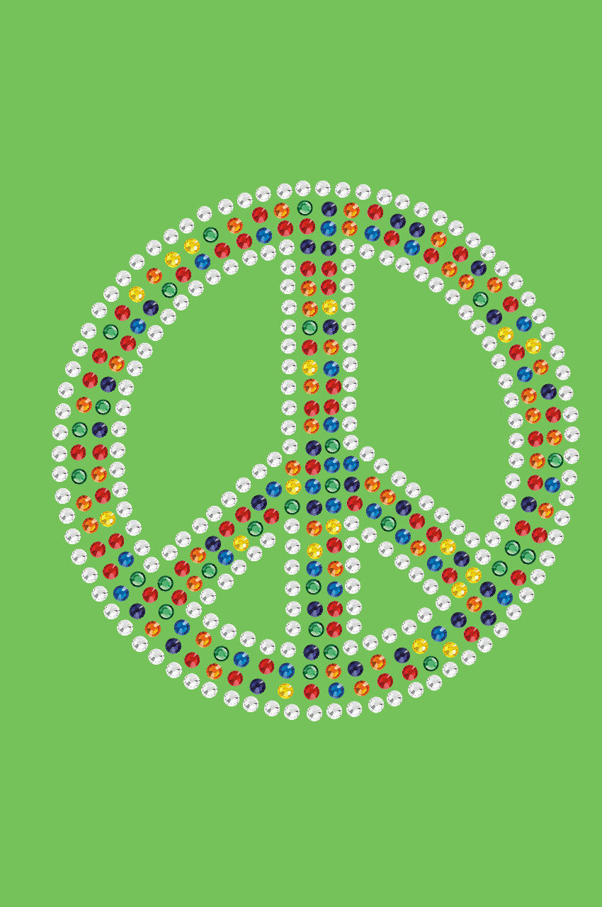 Peace Sign (Multicolor) - Bandanna