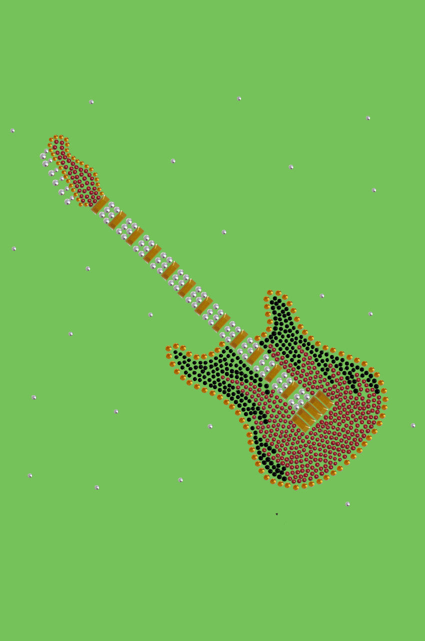 Guitar (Red & Gold) - Bandanna