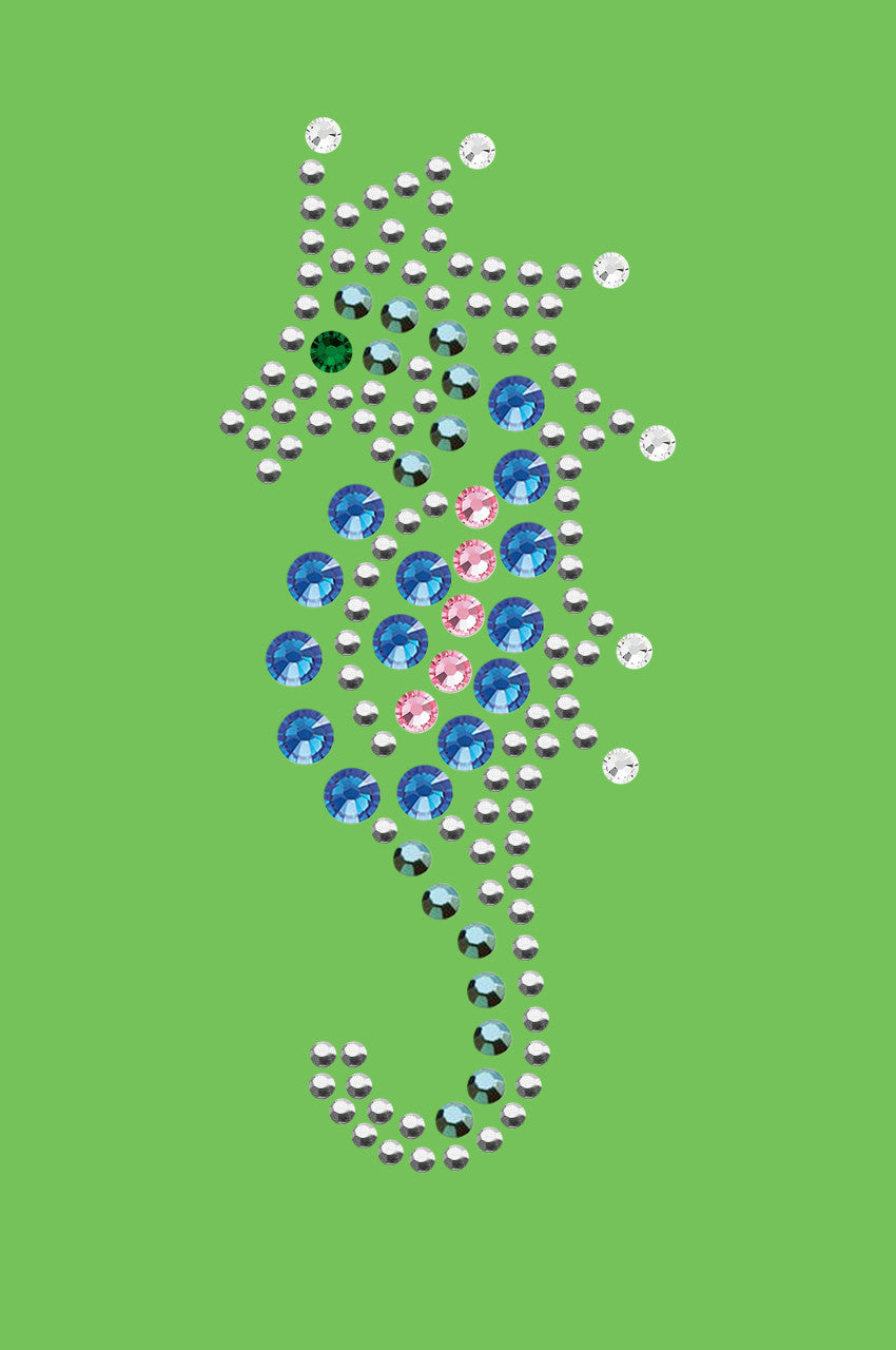 Seahorse (Blue) - Bandanna