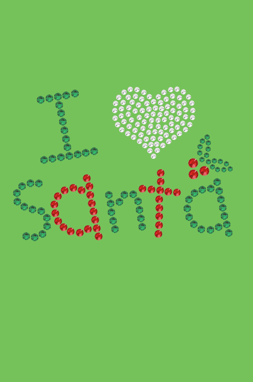 I Love Santa - Bandana