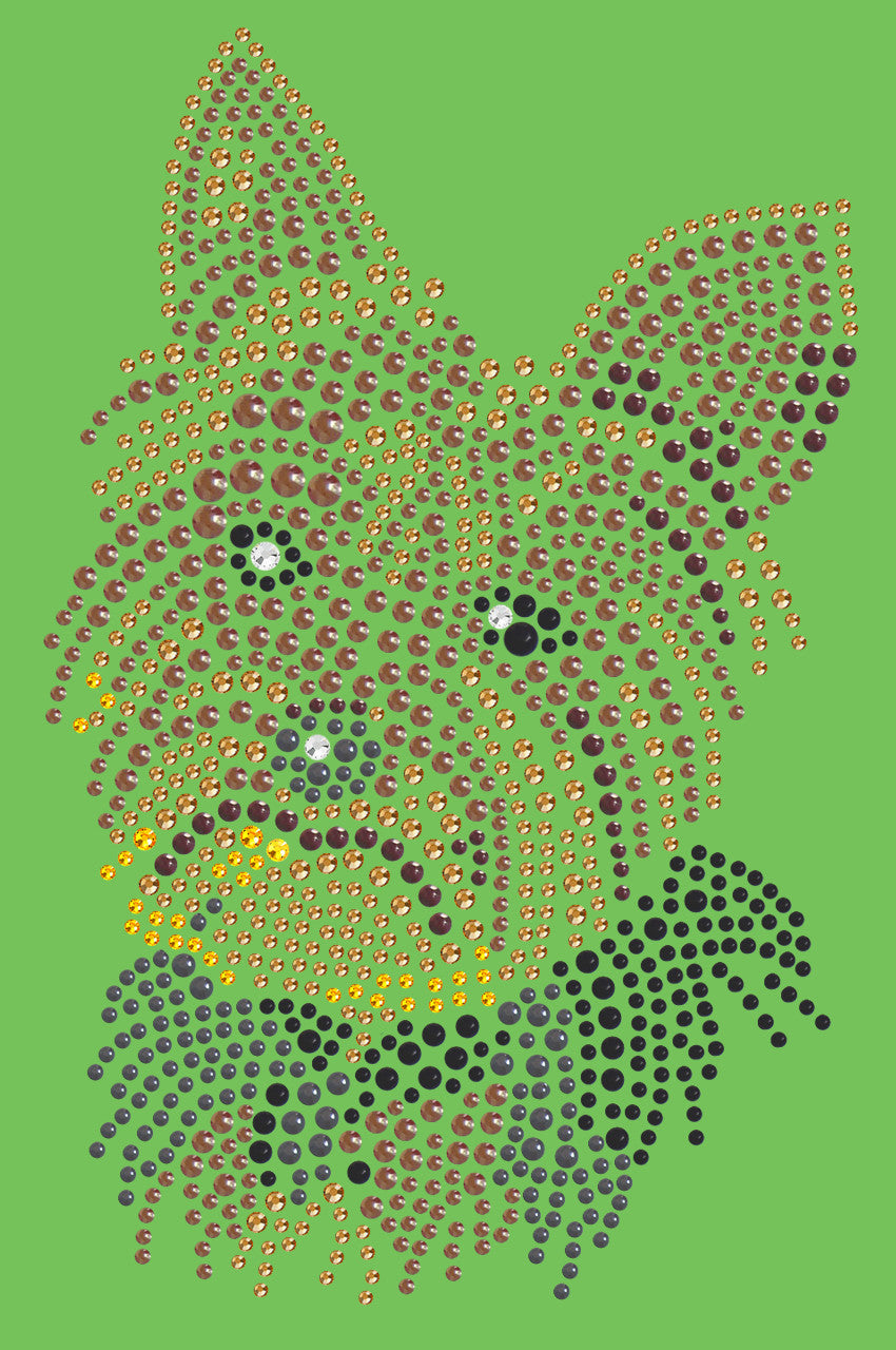 Yorkie Face 1 - bandana