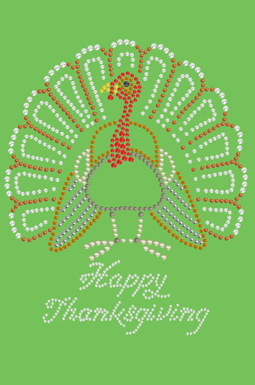 Happy Thanksgiving Turkey 2 Bandanna