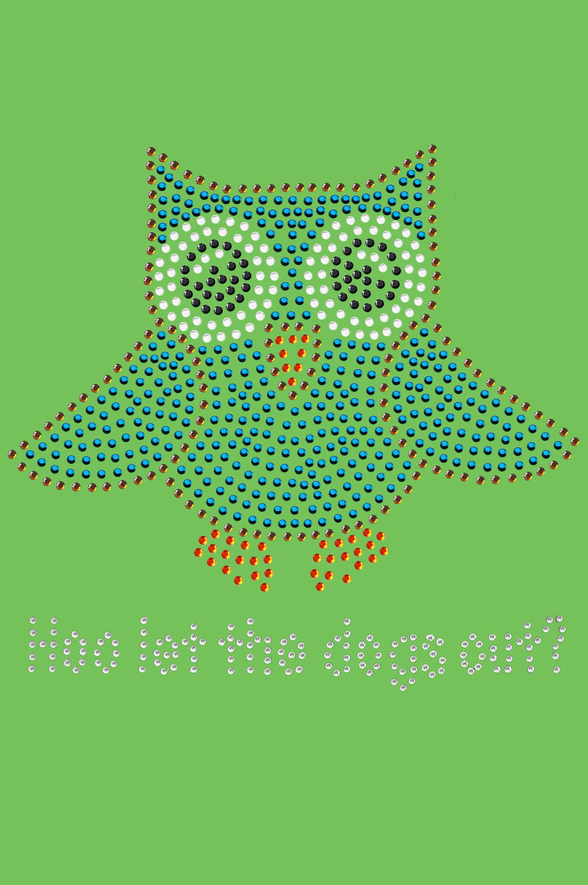 Blue Owl with Hoo Let the Dogs Out? - Custom Tutu