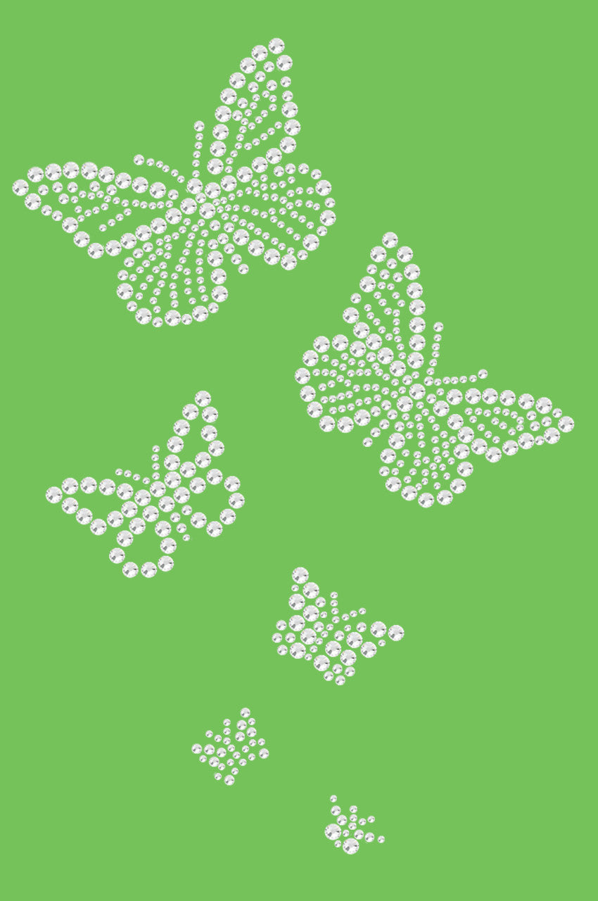 Rhinestone Butterflies - Bandannas