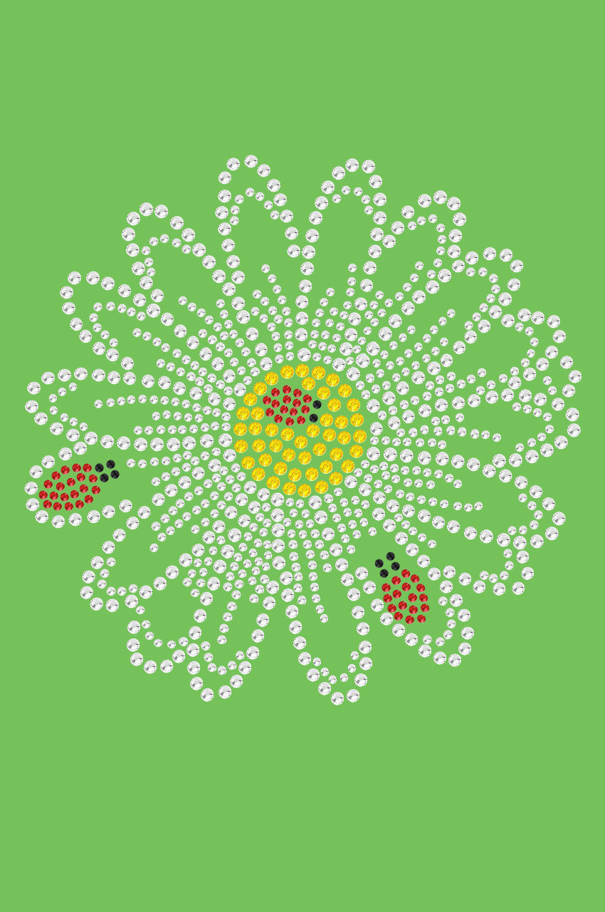 Large Daisy with Lady Bugs - Custom Tutu