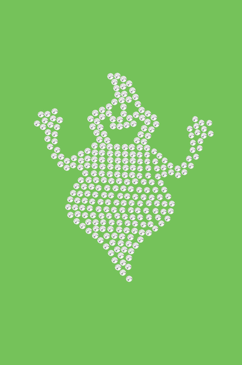 Fat Rhinestone Ghost Bandanna