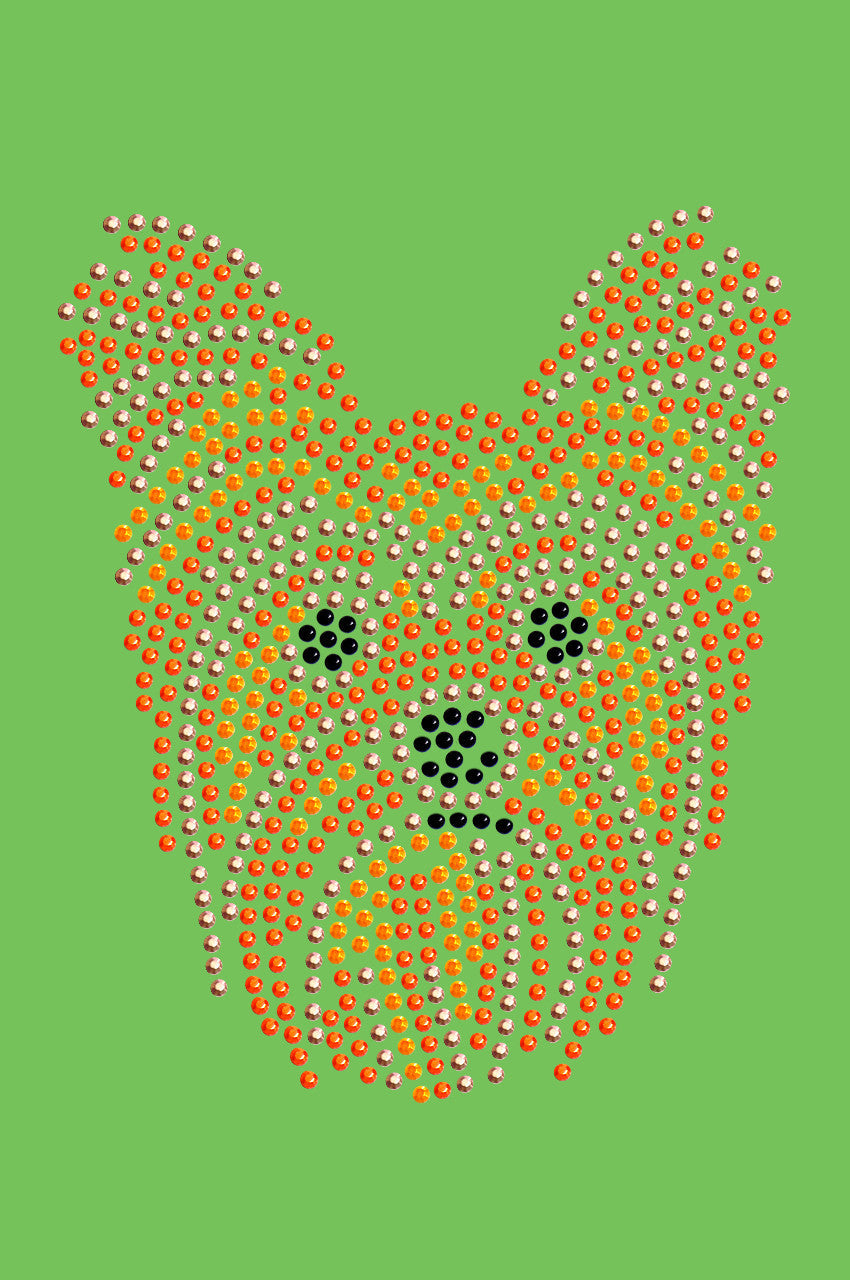 Yorkie Face 2 - bandana