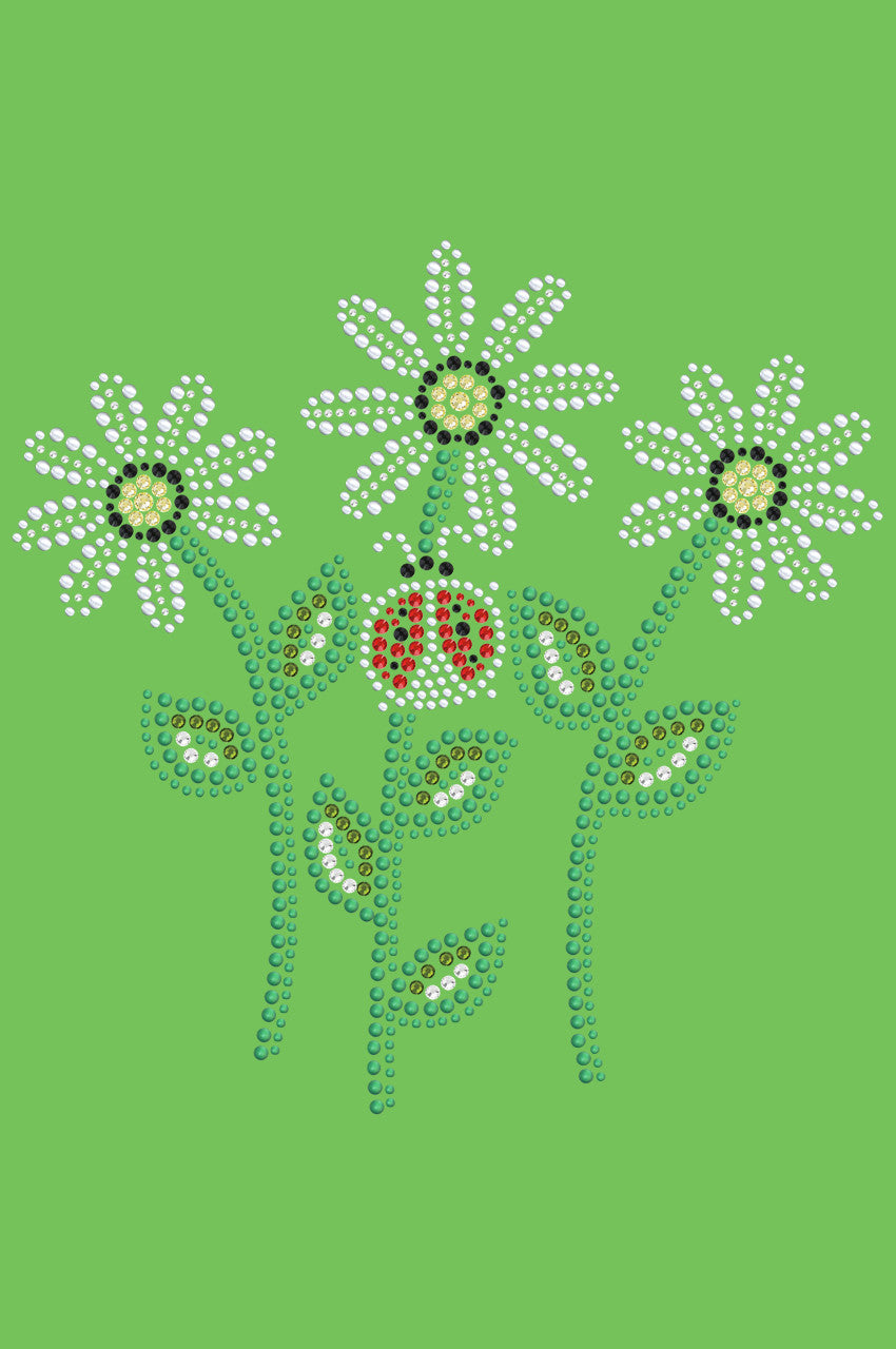 Daisies with Lady Bugs - Custom Tutu