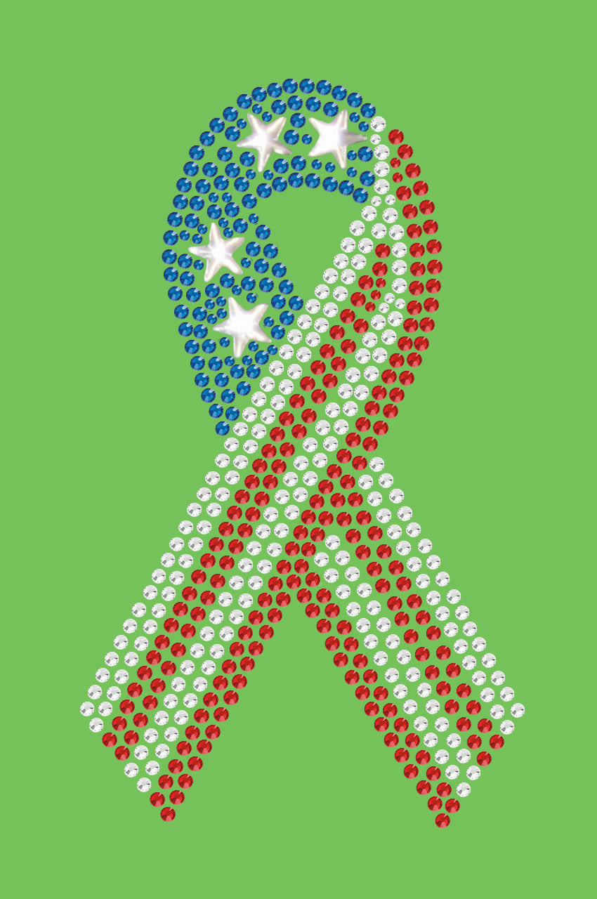 Ribbon (Red, White, & Blue) - Bandanna