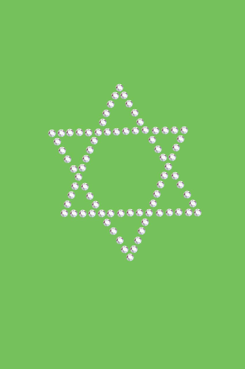 Star of David Small Rhinestud - Bandanna