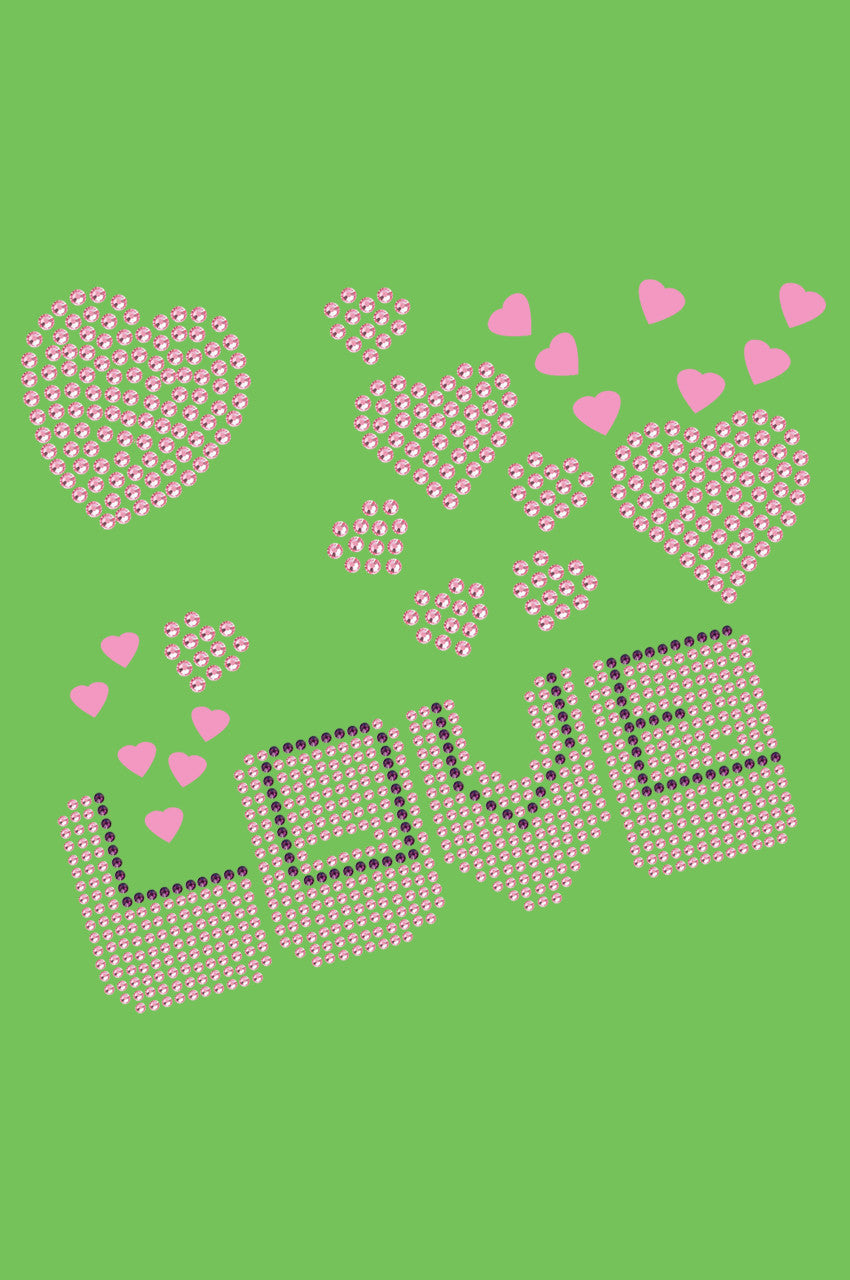 Love (Pink & Purple) Bandanna