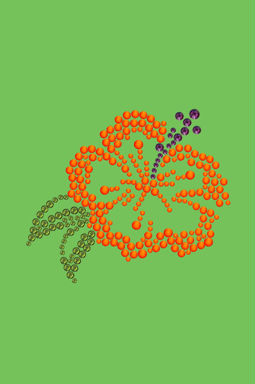 Orange Hibiscus - Bandanna