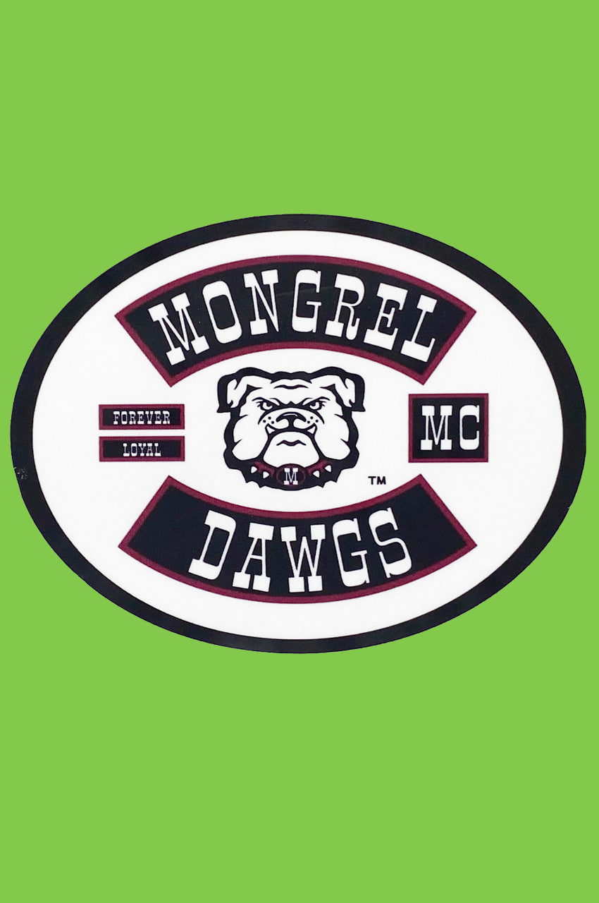 Mongrel Dawgs MC Logo Bandana