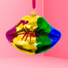 Lips of Love Polish Glass Ornament
