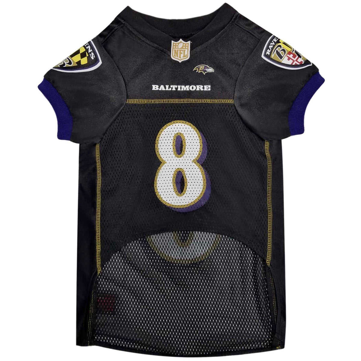 NFL Baltimore Ravens Lamar Jackson Mesh Pet Jersey