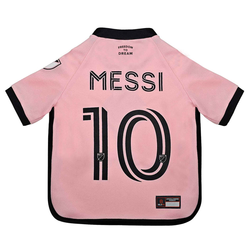 MLS Inter Miami Club de Foot Lionel Messi Mesh Pet Jersey
