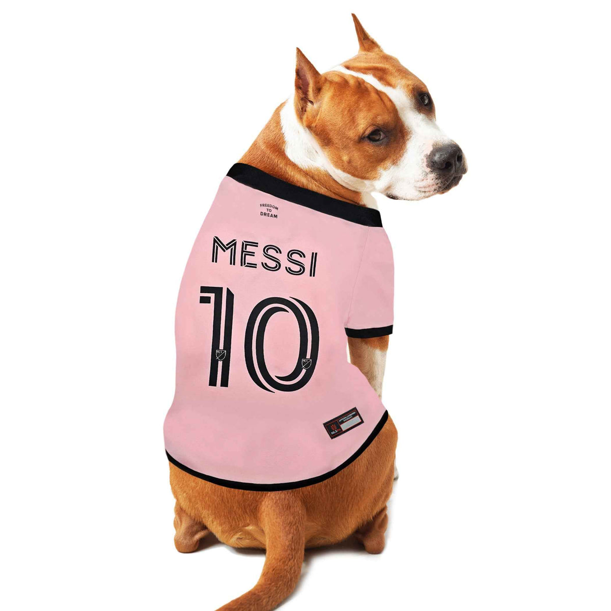 MLS Inter Miami Club de Foot Lionel Messi Mesh Pet Jersey