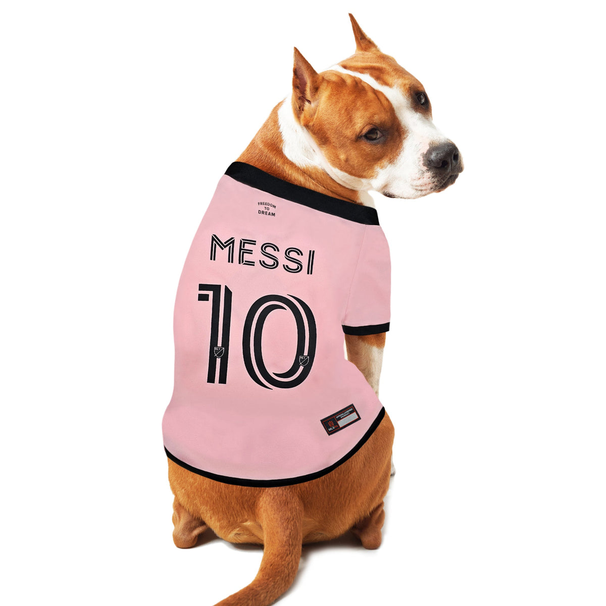 MLS Inter Miami Club de Foot Lionel Messi Mesh Pet Jersey