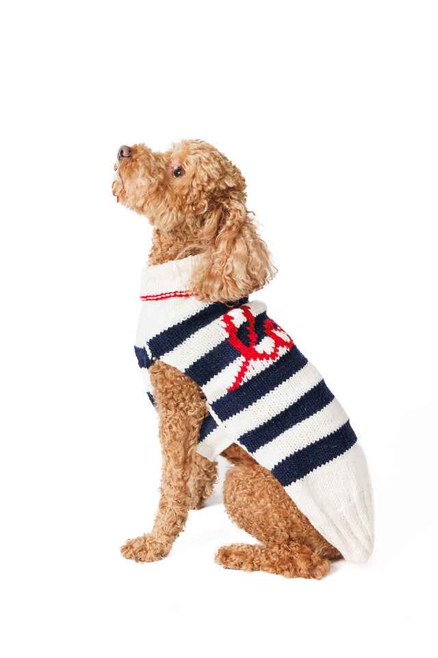 Chilly Dog Love Note Knit Wool Dog Sweater