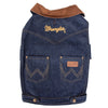 Wrangler® Dark Denim Dog Jacket with Lining