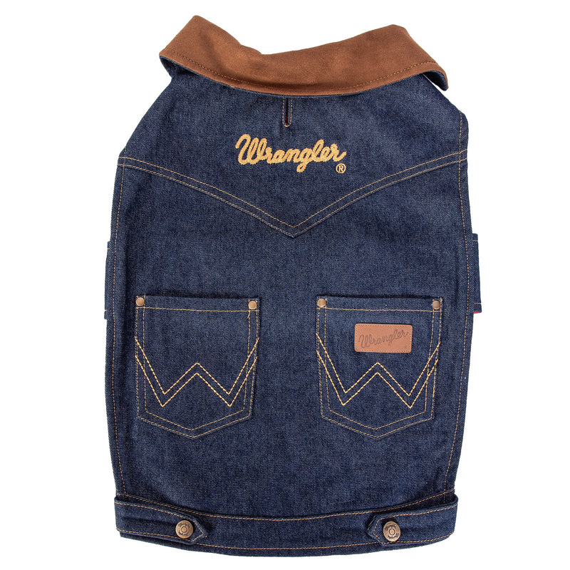 Wrangler® Dark Denim Dog Jacket with Lining