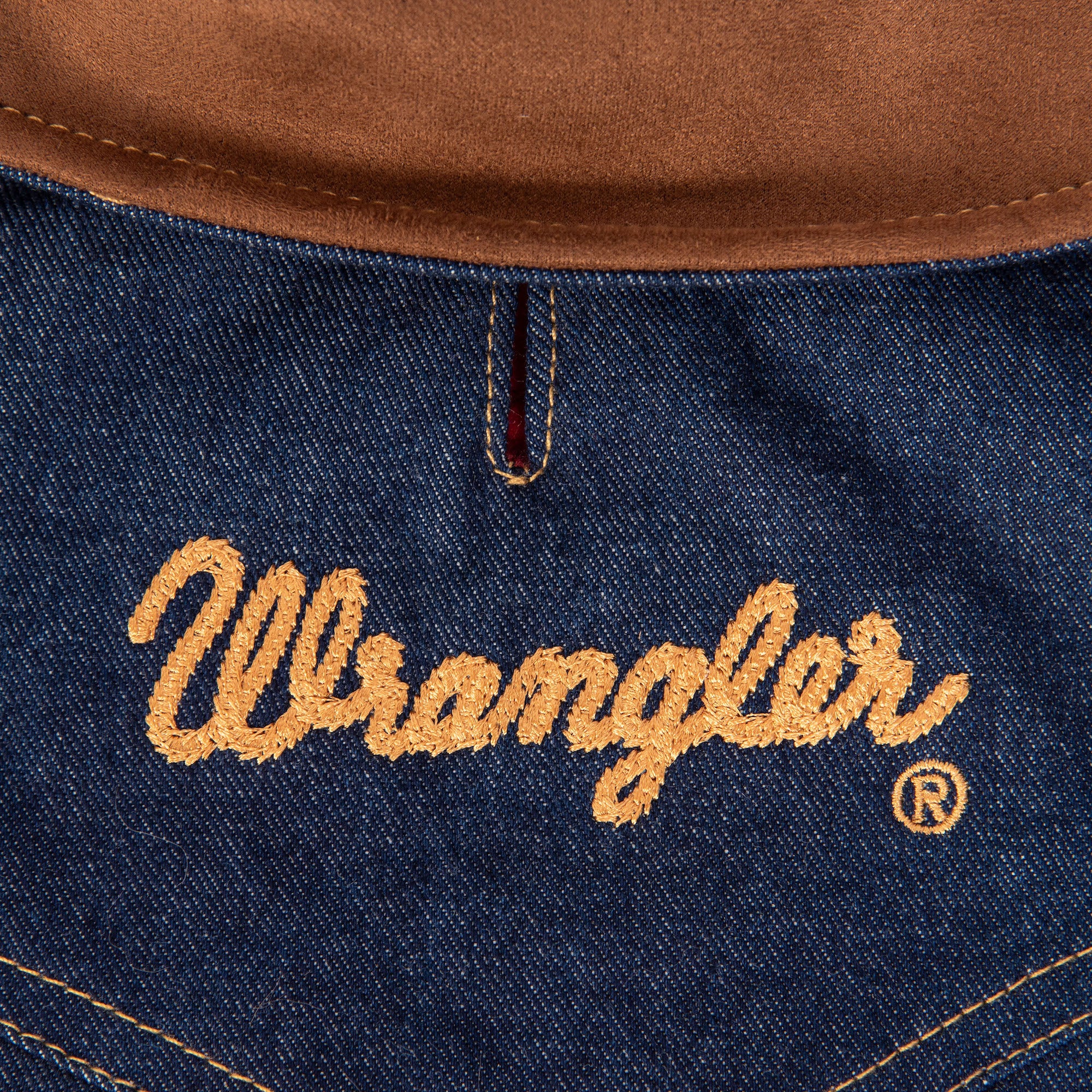 Wrangler® Dark Denim Dog Jacket with Lining