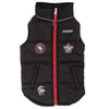 PBR Official Dog Puffer Vest - Zip-Up Insulated Pet Coat