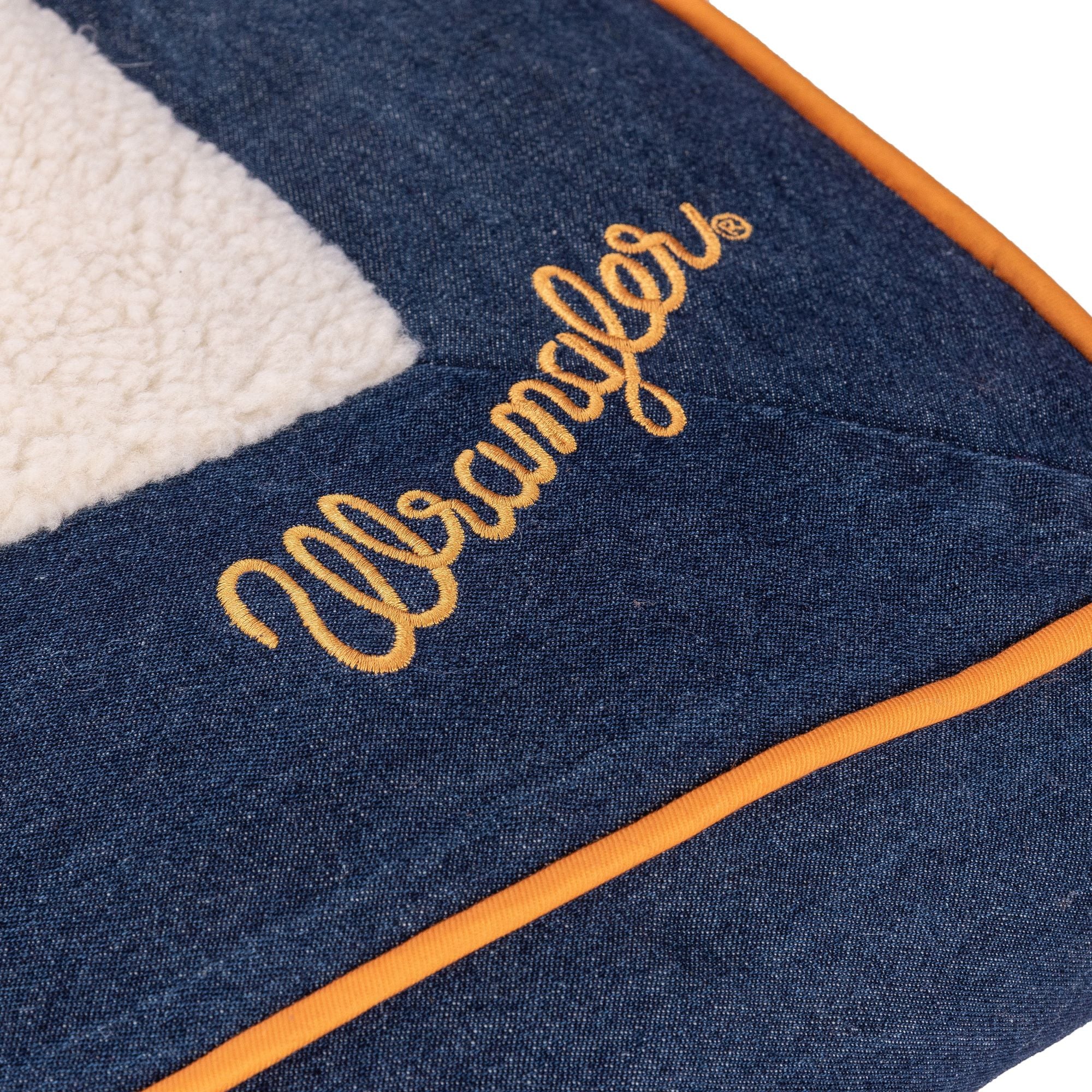 Wrangler® Denim with Sherpa Top Gusset Bed with Handle