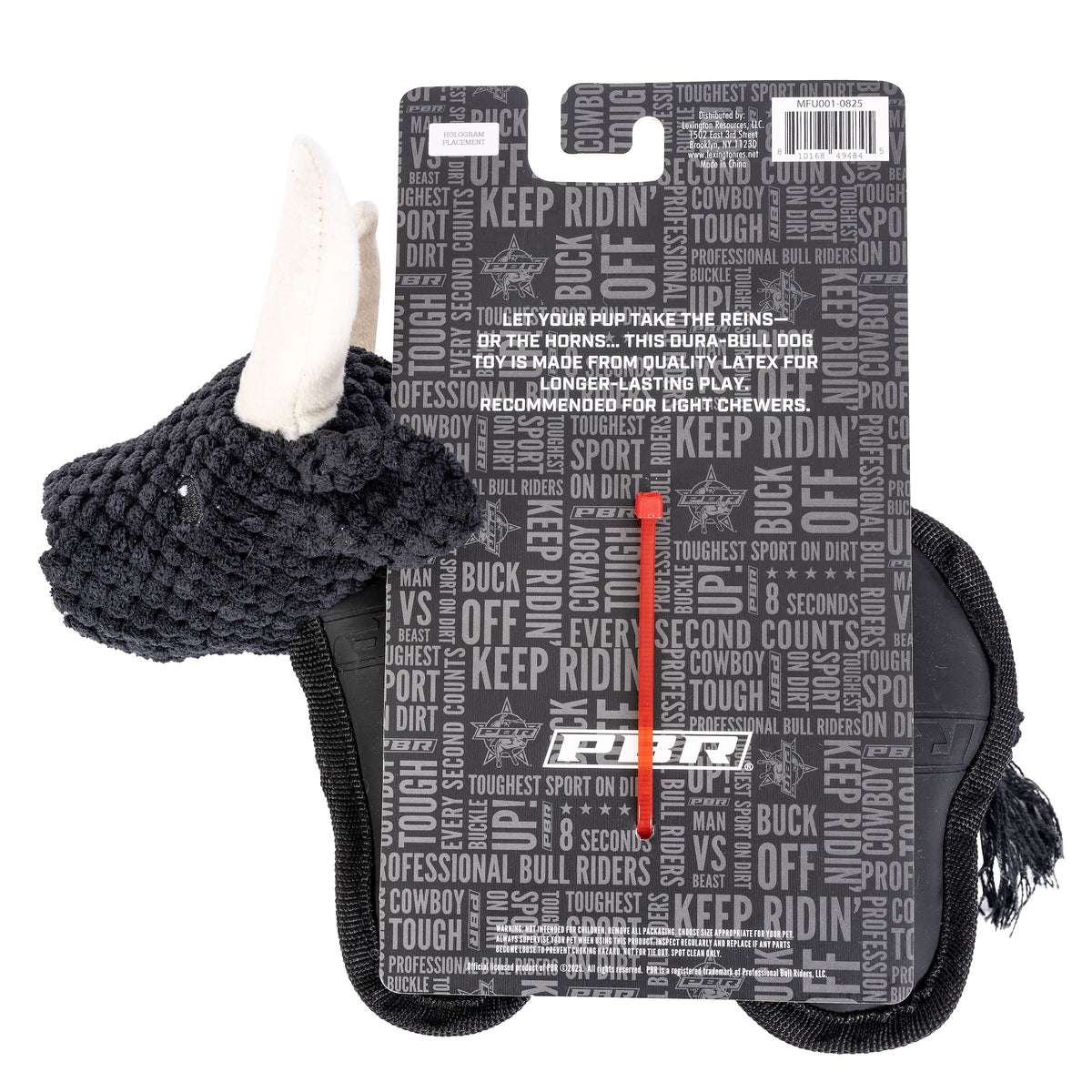 PBR Official Logo Stuffed Dog Toy