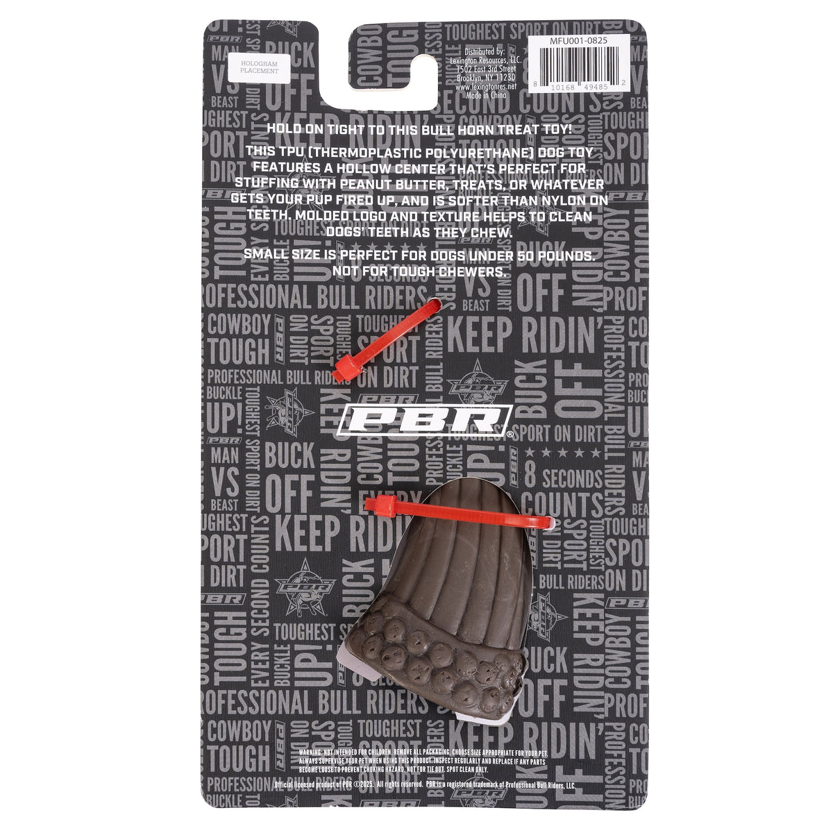 PBR Official Chew and Treat Bull Horn