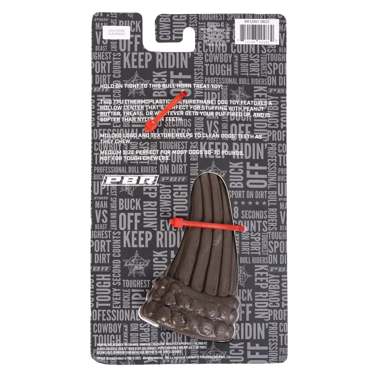 PBR Official Chew and Treat Bull Horn