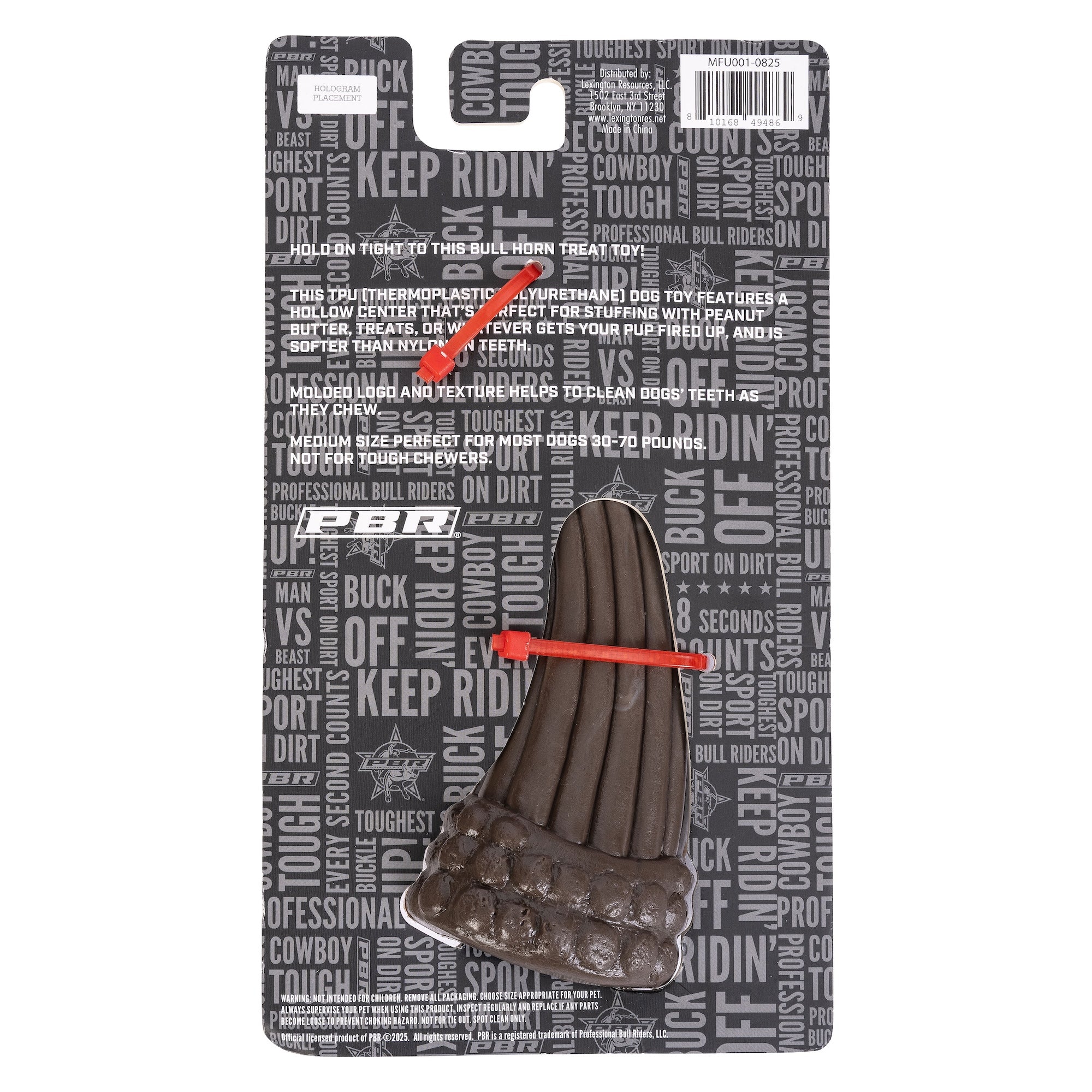 PBR Official Chew and Treat Bull Horn