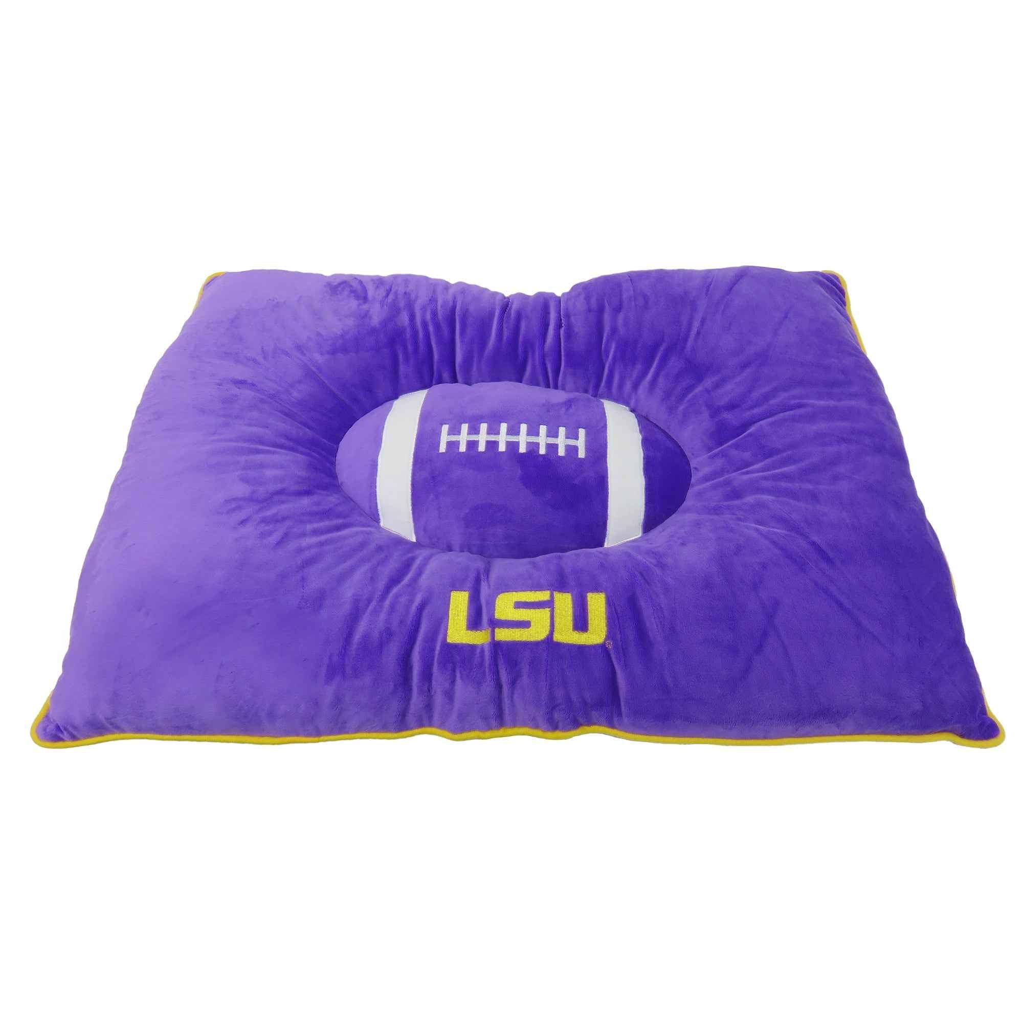 NCAA Louisiana State University Tigers Dog Pillow Bed