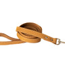 Traditional Khaki Leather Leash