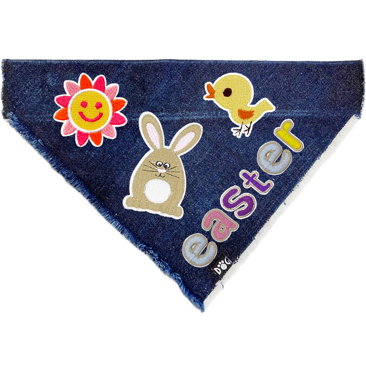 Easter Denim Bandana