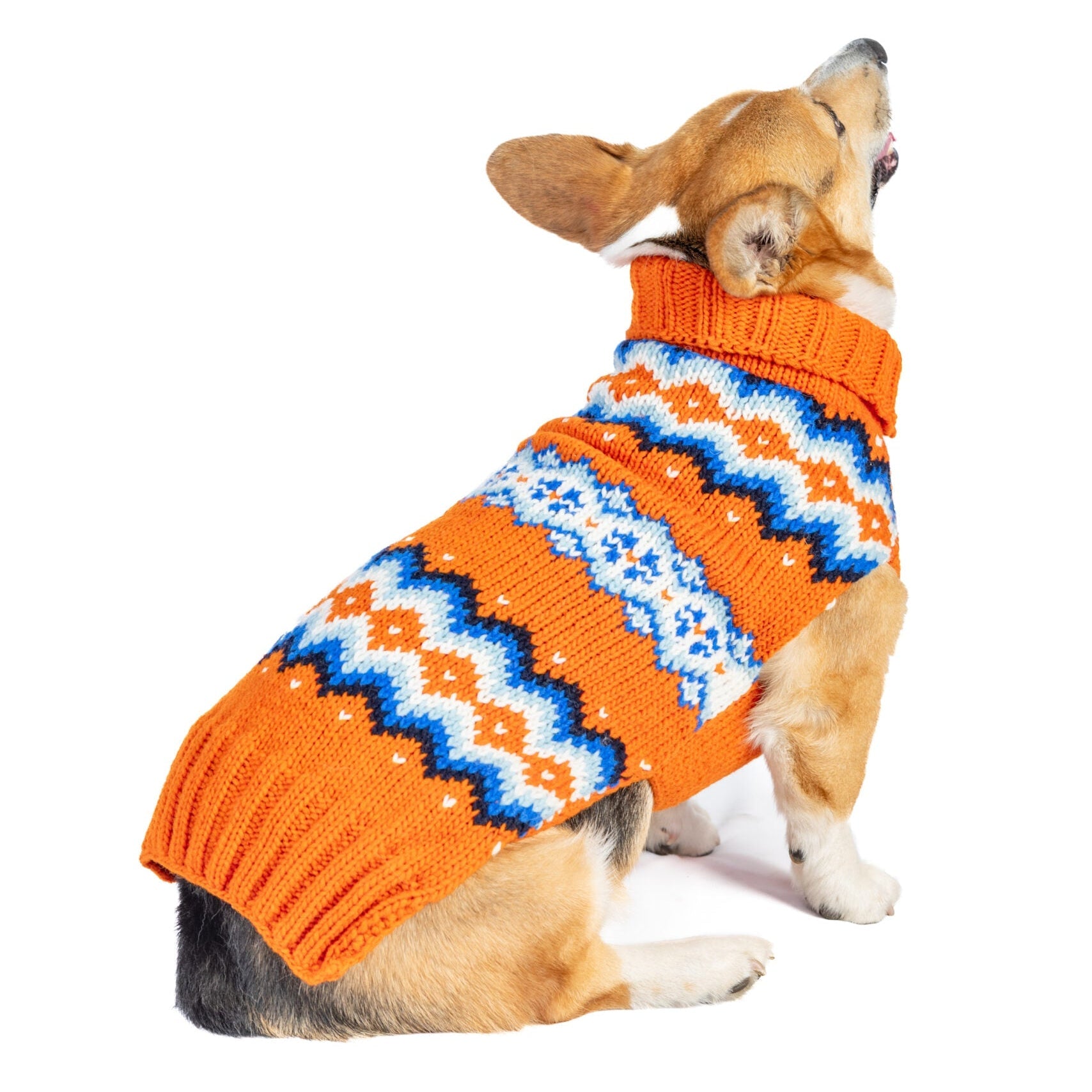 Chilly Dog Campfire Wool Dog Sweater