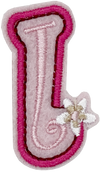 Curly Pink L- Patch