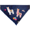 Llamas Denim Bandana