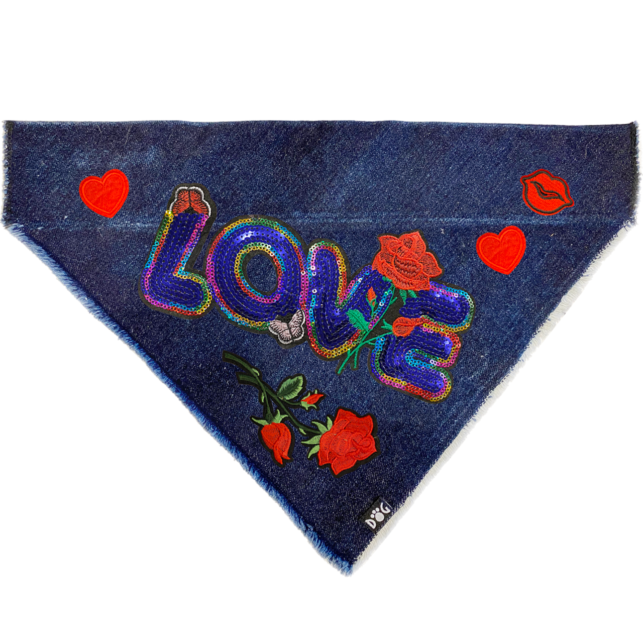 Love Denim Bandana