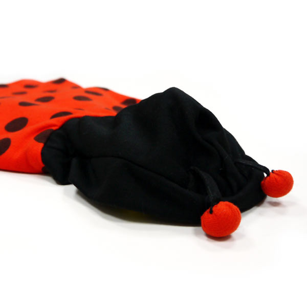 DOGO Ladybug Bumblebee Reversible Dog Hoodie