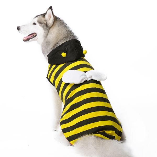 DOGO Ladybug Bumblebee Reversible Dog Hoodie