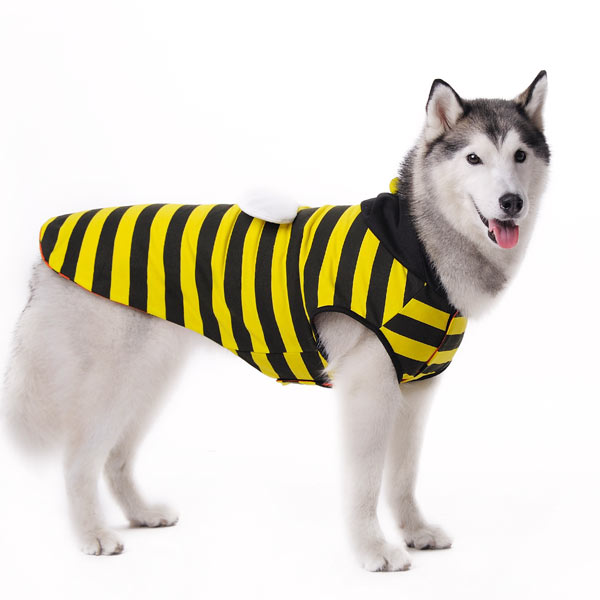 DOGO Ladybug Bumblebee Reversible Dog Hoodie