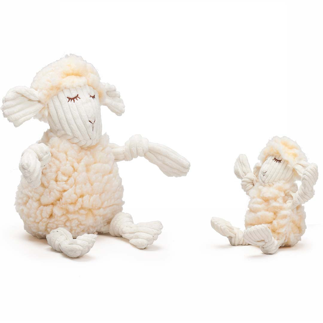 Louise Lamb HuggleFleece FlufferKnottieTM Plush Dog Toy