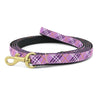 Up Country Lavendar Lattice Small Breed Dog Leash Made in USA
