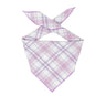Lavender Luxe Flannel Dog Bandana