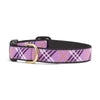 Up Country Lavender Lattice Cast Brass Dog Collar