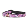 Up Country Lavendar Lattice Small Breed Dog Collar Made in USA